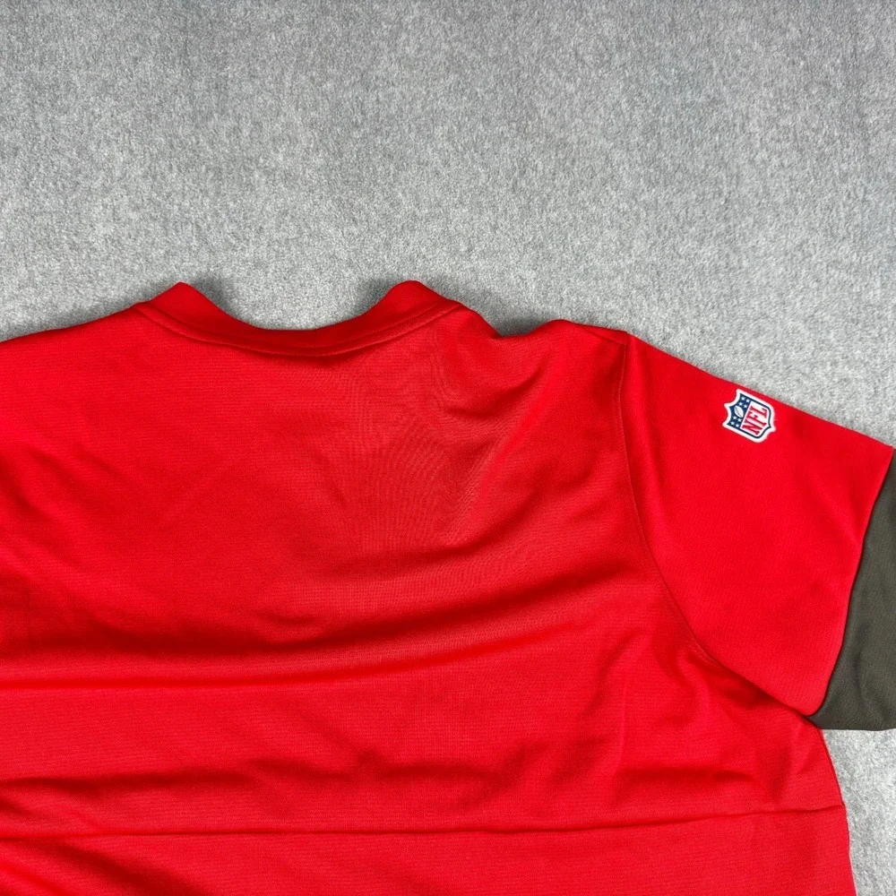 Nike Buccaneers‎ NFL Football On-field Tampa Bay Dri-fit Men's XXL 1/4 Zip Mens